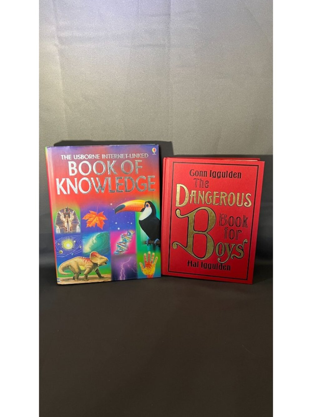 The Usborne Internet-Linked Book Of Knowledge & The Dangerous Book For Boys